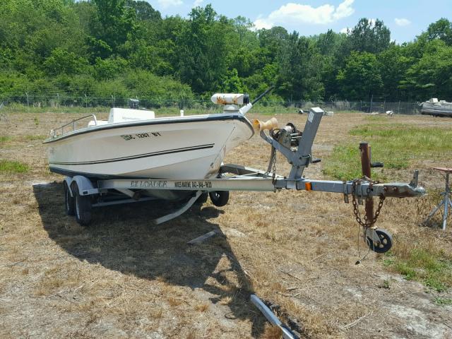 GHQKB016L607 - 2007 CABIN TRAILER BOAT WHITE photo 1