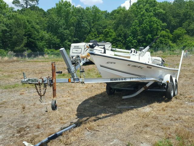 GHQKB016L607 - 2007 CABIN TRAILER BOAT WHITE photo 2