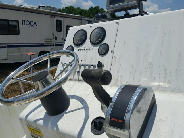 GHQKB016L607 - 2007 CABIN TRAILER BOAT WHITE photo 8