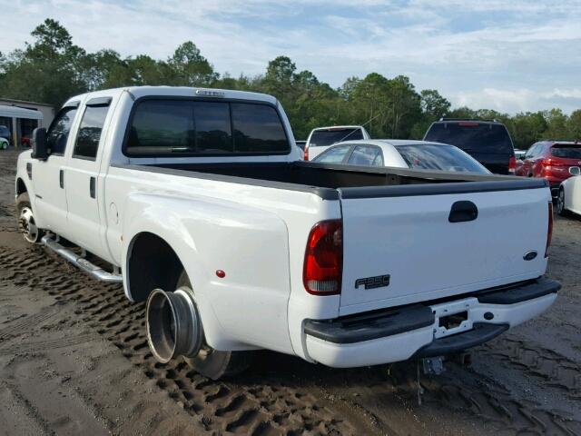 1FTWW32F32EC12649 - 2002 FORD F350 SUPER WHITE photo 3