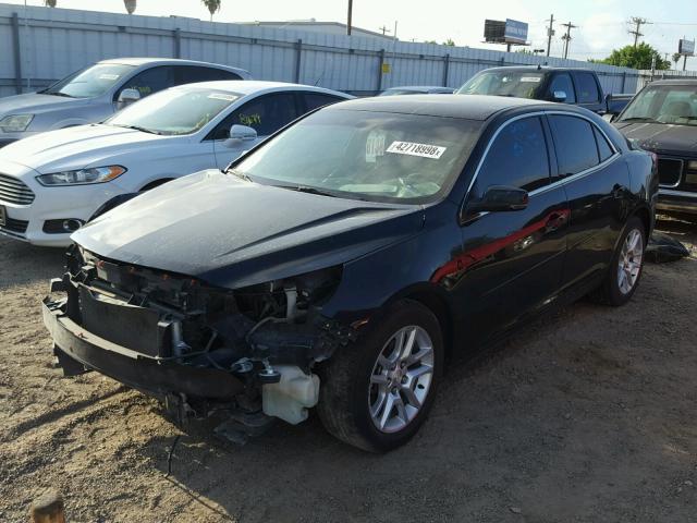 1G11C5SL6FF329123 - 2015 CHEVROLET MALIBU 1LT შავი ფოტო 2