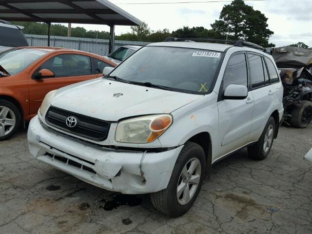 JTEGD20V850072299 - 2005 TOYOTA RAV4 WHITE photo 2