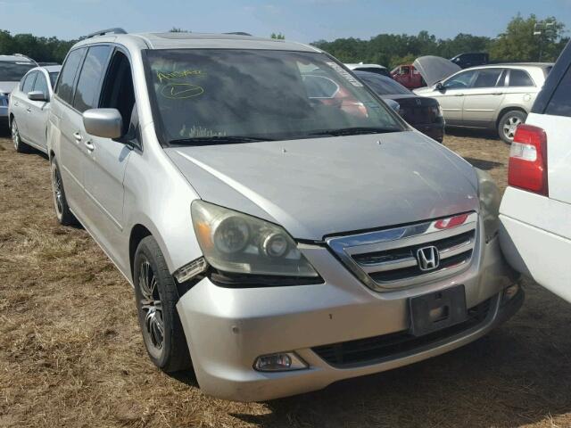 5FNRL38865B068404 - 2005 HONDA ODYSSEY SILVER photo 1