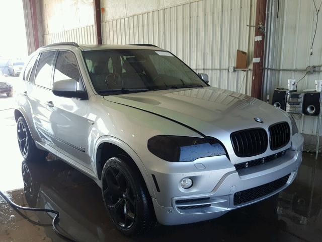 4USFE83527LY63144 - 2007 BMW X5 4.8I SILVER photo 1