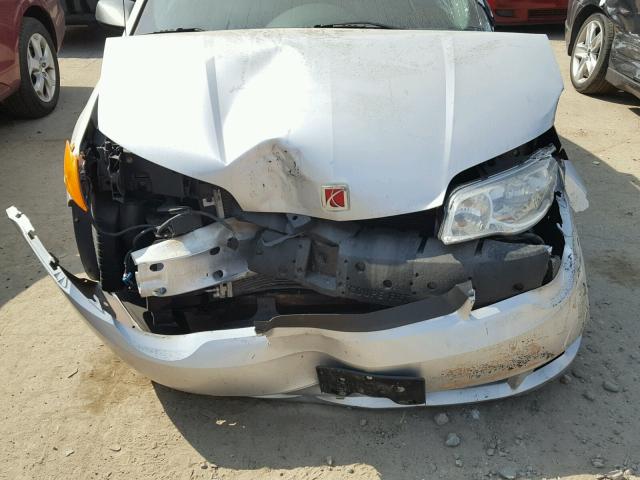 1G8AN15F37Z193236 - 2007 SATURN ION LEVEL SILVER photo 7