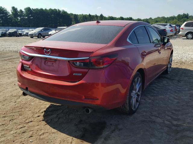 JM1GJ1W6XE1158859 - 2014 MAZDA 6 GRAND TO RED photo 4