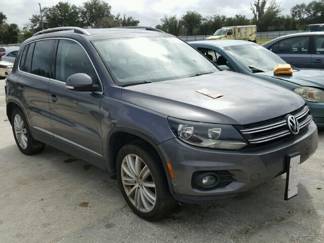 WVGAV7AX3CW005491 - 2012 VOLKSWAGEN TIGUAN S GRAY photo 1