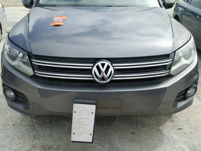 WVGAV7AX3CW005491 - 2012 VOLKSWAGEN TIGUAN S GRAY photo 9