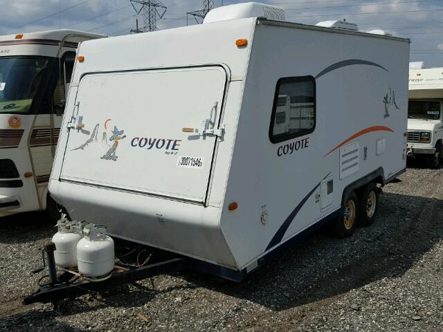 4EZTS20276S062110 - 2006 COYO TRAILER WHITE photo 2