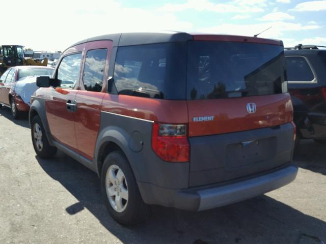 5J6YH28573L037079 - 2003 HONDA ELEMENT ORANGE photo 3