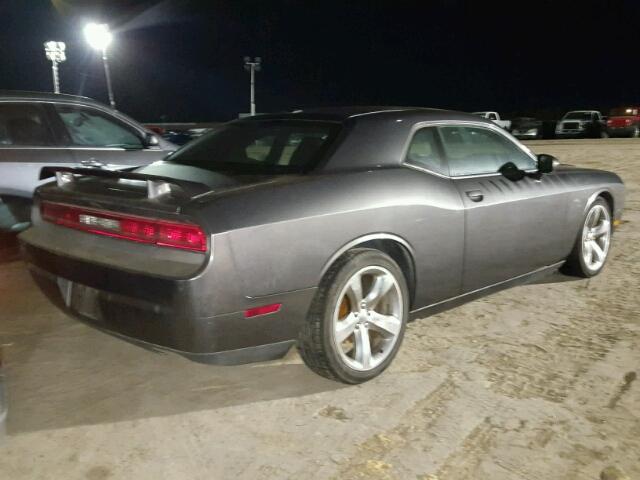 2C3CDYBT6DH742030 - 2013 DODGE CHALLENGER CHARCOAL photo 4