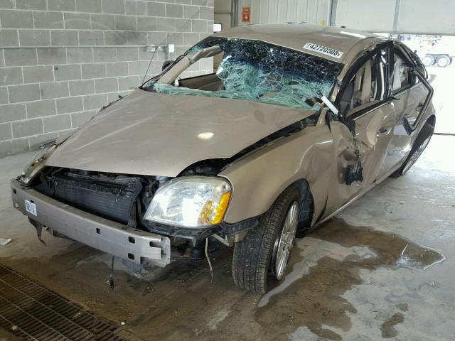 1MEHM42137G605621 - 2007 MERCURY MONTEGO PR 奶油色 照片 2