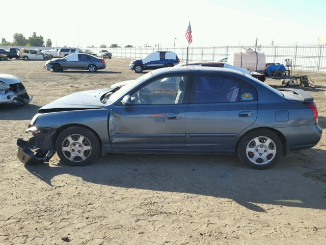 KMHDN45D72U436843 - 2002 HYUNDAI ELANTRA GL GREEN photo 10