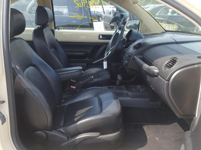 3VWRW31C66M403838 - 2006 VOLKSWAGEN NEW BEETLE Krem foto 5