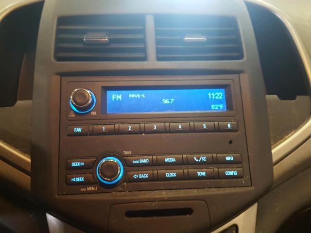 1G1JA5SH2E4135099 - 2014 CHEVROLET SONIC LS BLUE photo 9