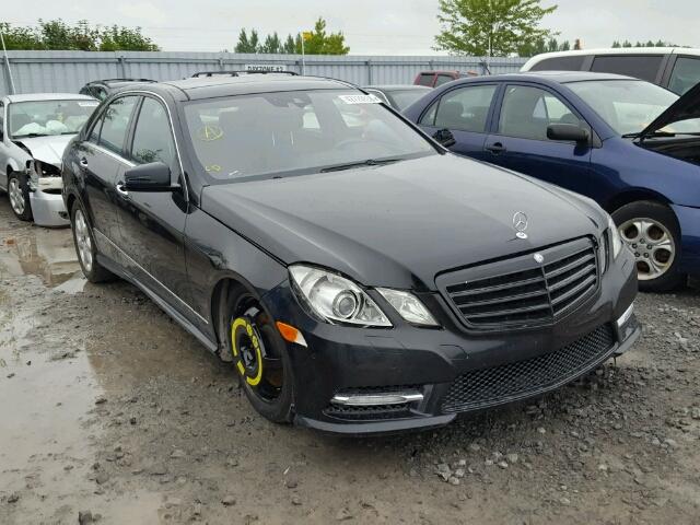 WDDHF9BBXDA689779 - 2013 MERCEDES-BENZ E 550 4MAT BLACK photo 1