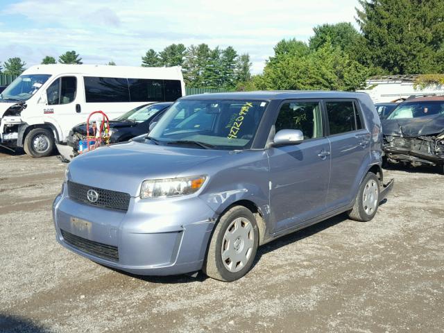 JTLKE50E991066464 - 2009 TOYOTA SCION XB Grau Foto 2