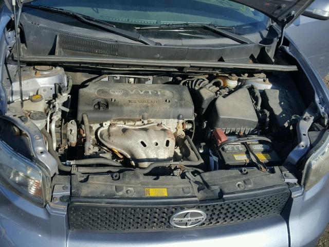 JTLKE50E991066464 - 2009 TOYOTA SCION XB Grau Foto 7