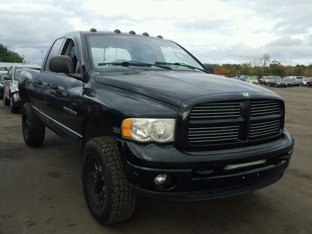 3D7KU28D64G161086 - 2004 DODGE RAM 2500 S BLACK photo 1