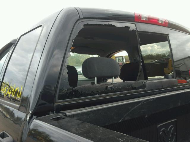 3D7KU28D64G161086 - 2004 DODGE RAM 2500 S BLACK photo 9