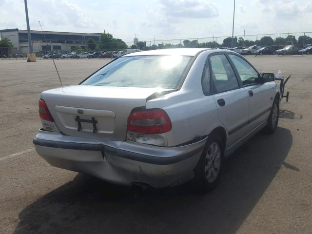 YV1VS2558YF519316 - 2000 VOLVO S40 SILVER photo 4