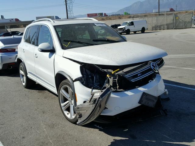 WVGAV3AX0EW075963 - 2014 VOLKSWAGEN TIGUAN S WHITE photo 1