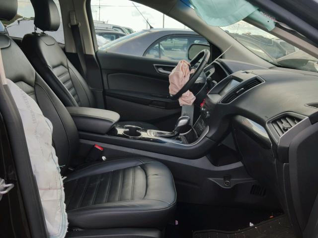 2FMTK3J83FBB25901 - 2015 FORD EDGE Чорний фото 5