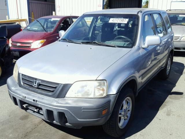 JHLRD18661C055128 - 2001 HONDA CR-V EX SILVER photo 2