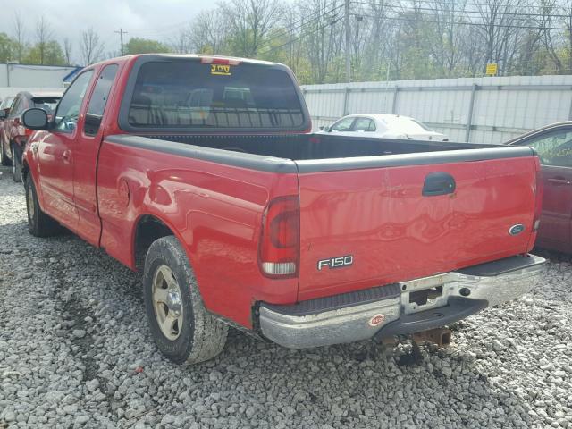 1FTZX17231NA95352 - 2001 FORD F150 RED photo 3