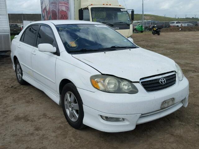 1NXBR32E96Z640343 - 2006 TOYOTA COROLLA CE WHITE photo 1