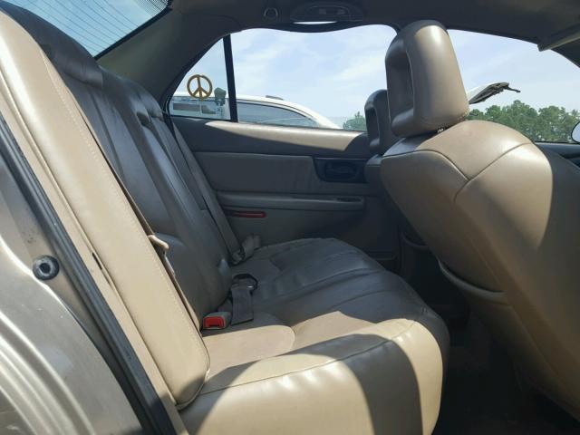 2G4WB55K911246509 - 2001 BUICK REGAL LS BEIGE photo 6