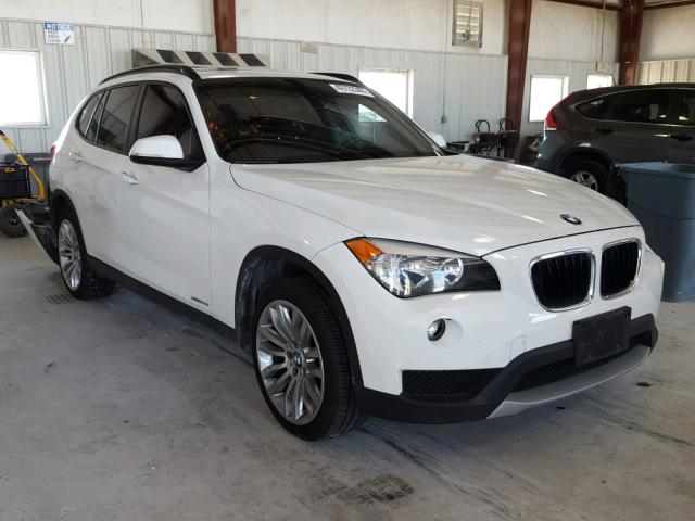 WBAVL1C58EVY13989 - 2014 BMW X1 XDRIVE2 WHITE photo 1