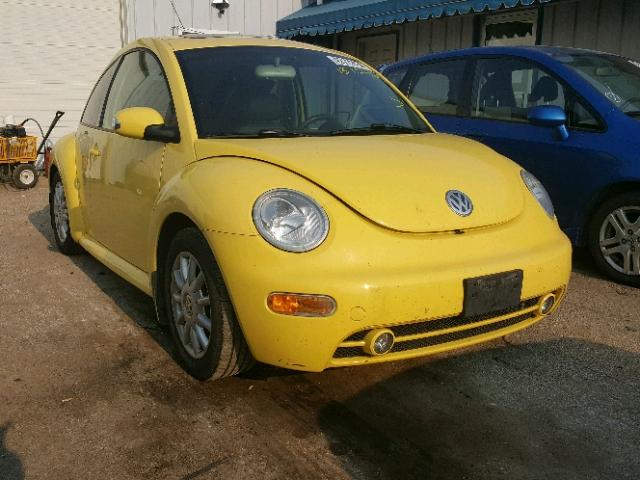 3VWCR31C14M422095 - 2004 VOLKSWAGEN NEW BEETLE ყვითელი ფოტო 1