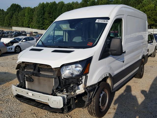 1FTYE1CM9HKA75322 - 2017 FORD TRANSIT T- WHITE photo 2