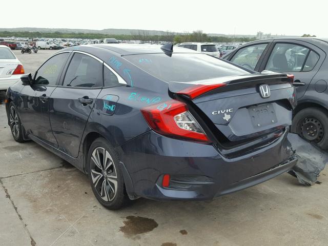 19XFC1F72GE013216 - 2016 HONDA CIVIC EXL ლურჯი ფოტო 3