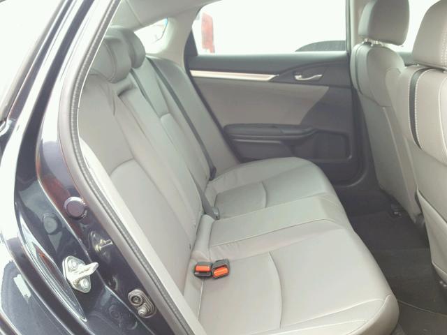 19XFC1F72GE013216 - 2016 HONDA CIVIC EXL ლურჯი ფოტო 6