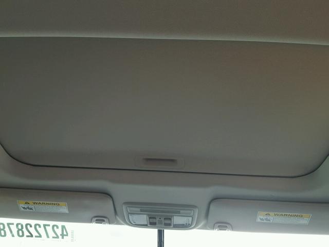 19XFC1F72GE013216 - 2016 HONDA CIVIC EXL ლურჯი ფოტო 9