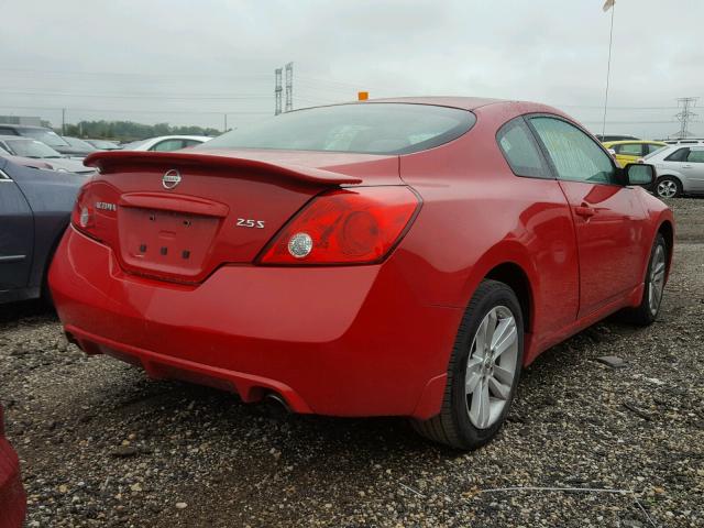 1N4AL2EP1BC152826 - 2011 NISSAN ALTIMA S RED photo 4