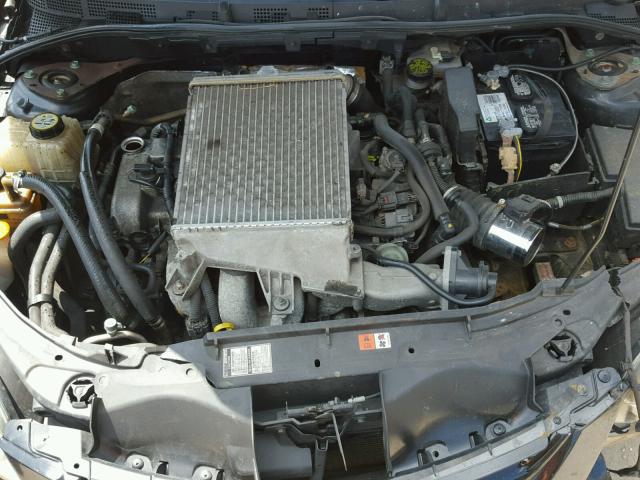 JM1BK34M281854639 - 2008 MAZDA SPEED 3 BLACK photo 7