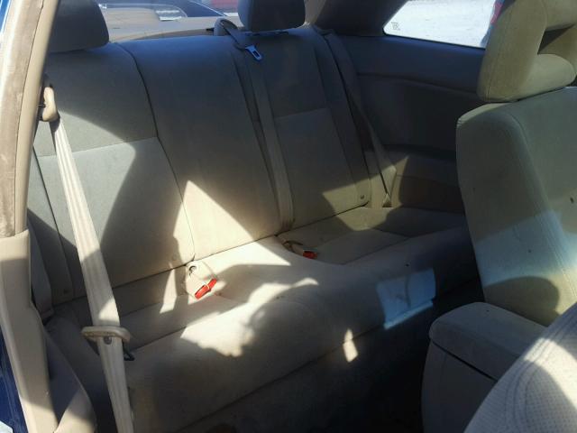 1HGEM22083L007589 - 2003 HONDA CIVIC EX BLUE photo 6