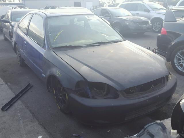 1HGEM1159YL069517 - 2000 HONDA CIVIC TWO TONE photo 1