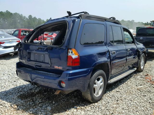 1GKET16SX46227702 - 2004 GMC ENVOY XL BLUE photo 4