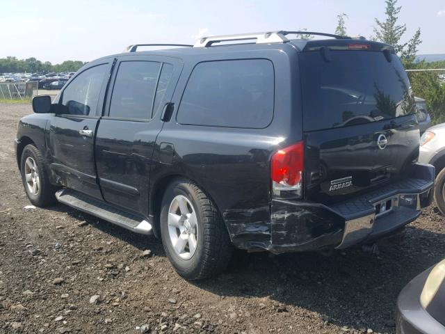 5N1AA08B34N704334 - 2004 NISSAN ARMADA SE BLACK photo 3