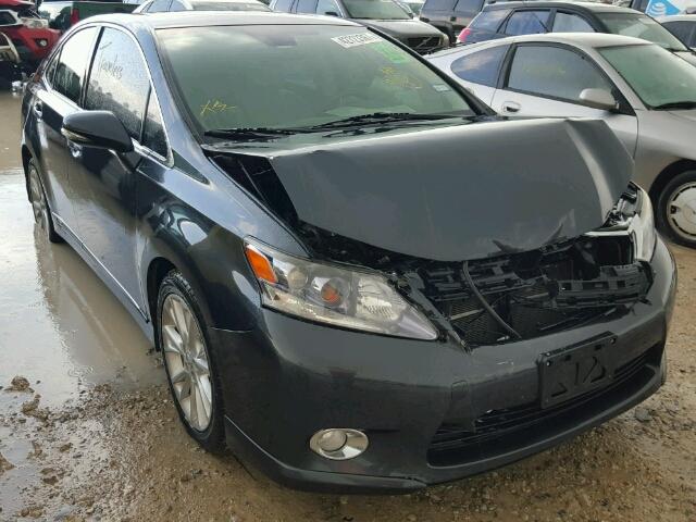 JTHBB1BA3A2014803 - 2010 LEXUS HS 250H GRAY photo 1