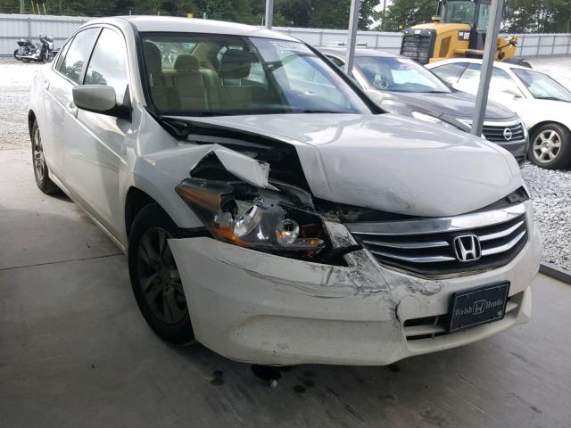 1HGCP2F43CA003604 - 2012 HONDA ACCORD LXP WHITE photo 1