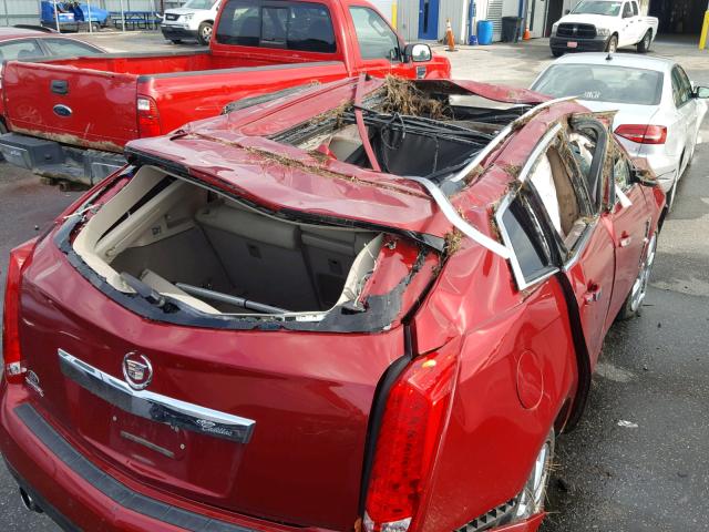 3GYFNBEY7BS640668 - 2011 CADILLAC SRX PERFOR 红色 照片 10