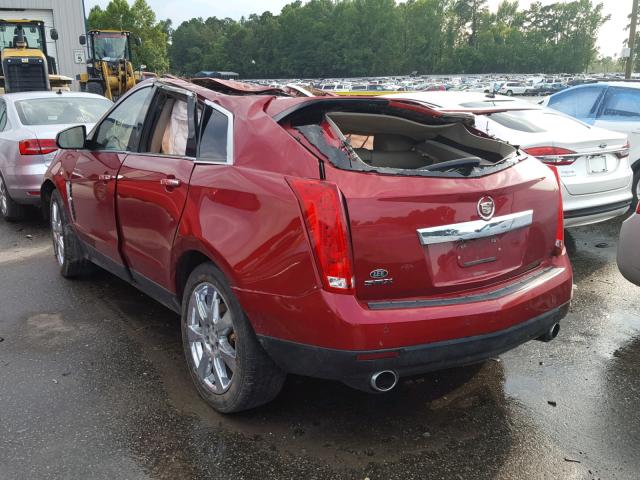 3GYFNBEY7BS640668 - 2011 CADILLAC SRX PERFOR RED photo 3