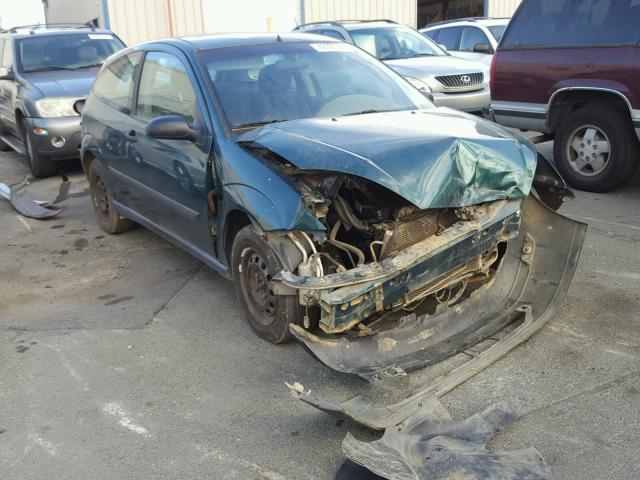 3FAFP31371R226656 - 2001 FORD FOCUS ZX3 GREEN photo 1