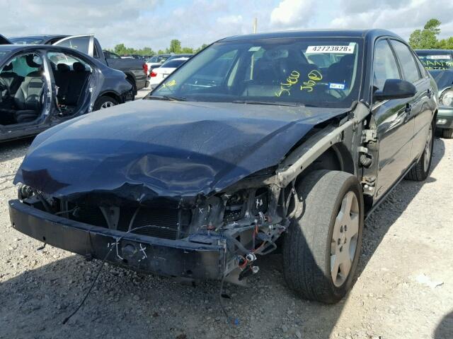 2G1WD58C979312269 - 2007 CHEVROLET IMPALA SUP შავი ფოტო 2
