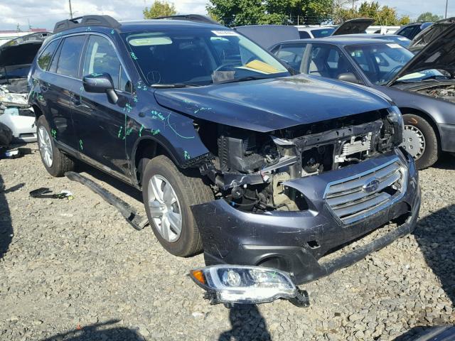 4S4BSCAC9H3252526 - 2017 SUBARU OUTBACK 2. GRAY photo 1